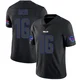 Tyler Bass ＃16 Buffalo Bills Limited Black Impact Youth Jersey