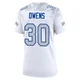 Wande Owens ＃30 Buffalo Bills Game White Women's 2025 Rivalries Collection Jersey