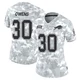 Wande Owens ＃30 Buffalo Bills Limited Arctic Camo Women's 2024 Salute to Service Jersey
